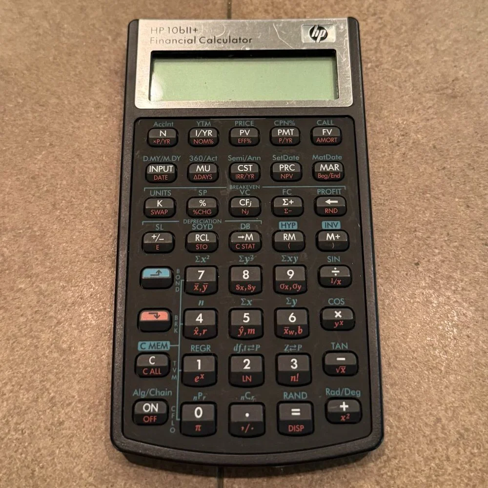 HP 10bII+ Financial Calculator